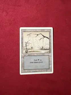 Swamp - Revised Edition Magic the Gathering MTG 90’s Classic Vintage Land - Image 1