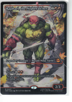 Raphael, the Nightwatcher - Foil - Showcase Teenage Mutant Ninja Turtles 0287 - Image 1