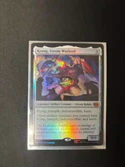 1x FOIL Krang, Utrom Warlord NM Eng MTG - MTG TMNT - Image 1