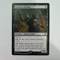 MTG Forsworn Paladin AFR 104 Regular Rare - Image 2