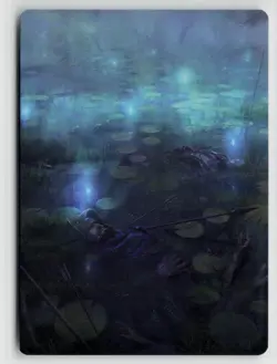 MTG The Lord Of The Rings Art Series The Dead Marshes x1 NM 79/81 - Image 1