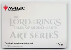MTG The Lord Of The Rings Art Series The Dead Marshes x1 NM 79/81 - Image 2