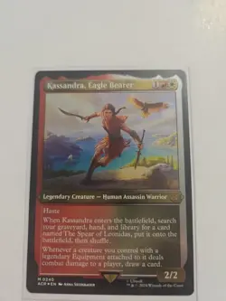 Kassandra, Eagle Bearer (Foil Etched) Universes Beyond: Assassin's Creed Foil - Image 1