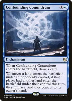 MTG Confounding Conundrum Zendikar Rising 053/280 Regular Rare - Image 1