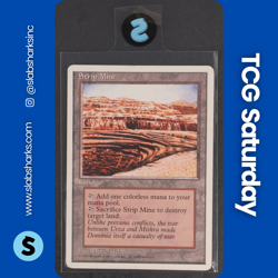 1995 MAGIC: THE GATHERING 4TH EDITION STRIP MINE - Image 1