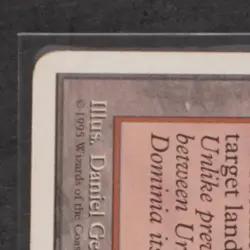 1995 MAGIC: THE GATHERING 4TH EDITION STRIP MINE - Image 3