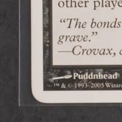 2005 MAGIC: THE GATHERING 9TH EDITION #135 GRAVE PACT - Image 4