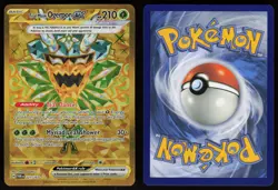 Teal Mask Ogerpon ex 221/167 Hyper Rare Twilight Masquerade Pokemon - Image 3