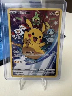 Pokemon Pikachu SWSH020 SWSH: Sword & Shield Promo Cards Holo Promo - Image 1