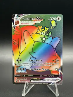 Pokemon Greedent VMAX 272/264 - Sword & Shield Fusion Strike - Pokemon TCG - Image 1