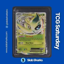 2012 POKEMON BLACK & WHITE BOUNDRIES CROSSED #9/149 CELEBI EX - Image 1