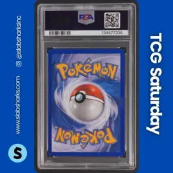 2006 POKEMON EX CRYSTAL GUARDIANS #16/100 COMBUSKEN REVERSE HOLO STAMPED PSA 8 - Image 2
