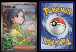 Parasol Lady 255/182 Special Illustration Rare Paradox Rift Pokemon - Image 3