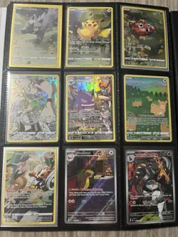 Pokemon Binder Lot 253 Cards Binder Included - Image 1