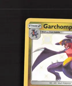 Garchomp SV40/SV94 Hidden Fates Shiny Holo Rare Pokemon Card NM - Image 3