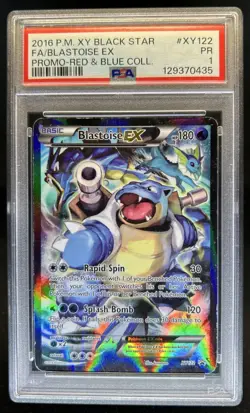 2016 Pokemon XY Promos Blastoise #XY122 PSA 1 - Image 1