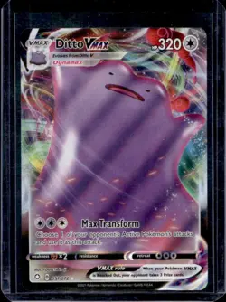 2021 Pokemon SWSH Shining Fates Ditto VM Vmax Full Art #051/072 - Image 1