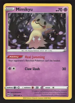 Mimikyu 081/189 Cosmos Pokemon TCG Promo NM - Image 1