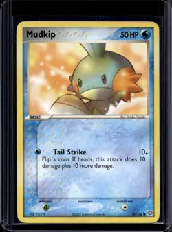 2005 Pokemon EX Emerald Mudkip #56/106 - Image 1