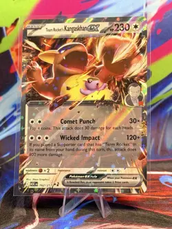 Team Rocket’s Kangaskhan ex 162/217 - Double Rare - Pokemon Ascended Heroes - NM - Image 1