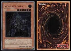 Vampire's Curse (UTR) PTDN-EN090 Ultimate Rare Yu-Gi-Oh - Image 3