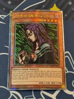 Witch of the Black Forest Quarter Century Secret Rare - RA03-EN091 (NM) Yugioh - Image 1