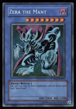 Zera the Mant (Secret) PP01-EN011 Secret Rare Yu-Gi-Oh - Image 1