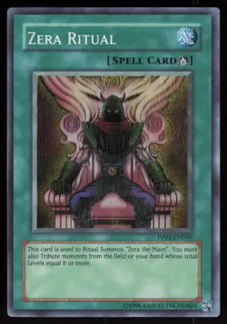 Zera Ritual (Secret Rare) PP01-EN010 Secret Rare Yu-Gi-Oh - Image 1