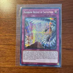 RAINBOW BRIDGE OF SALVATION PRISMATIC SECRET RARE 1ST EDITION MP22-EN270 YUGIOH - Image 1