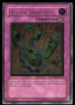 Drastic Drop Off (UTR) PTDN-EN074 Ultimate Rare Yu-Gi-Oh - Image 1