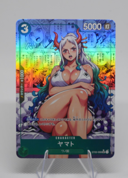 YAMATO One Piece Custom Sexy Waifu HOT Doujin Trading Card Manga Art Style - Image 1