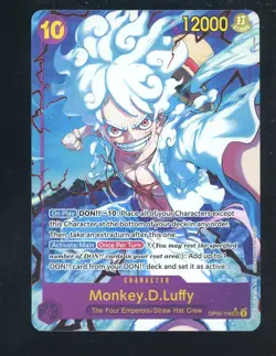 Monkey D. Luffy (Alt Art) OP05-119 SEC ONE PIECE Card The Best PRB-01 English - Image 1