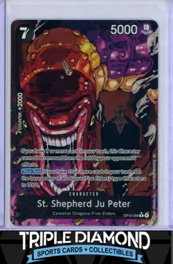One Piece OP13-084 Carrying On His Will St. Shepard Ju Peter Alternate Art O736 - Image 1