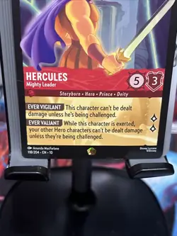 Disney Lorcana Hercules - Mighty Leader 118/204 Whispers in the Well Legendary - Image 3