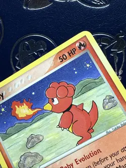 Magby 24/109 Team Rocket Returns 2004 Non Holo Rare Card Near Mint Pokemon NM - Image 3