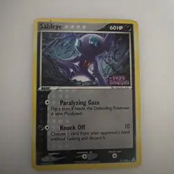 Pokemon Sableye Holon Phantoms Card 31/110 Reverse Holo Stamped - Image 1