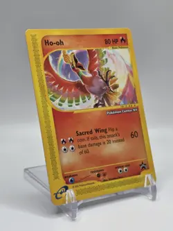 Ho-Oh # 52 WOTC Black Star PROMO "Pokemon Center NY" Stamped Card E- Reader NM - Image 2