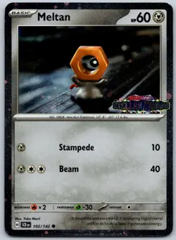 Meltan (Stellar Crown Stamped) Common Miscellaneous Cards & Products 102/142 NM - Image 1
