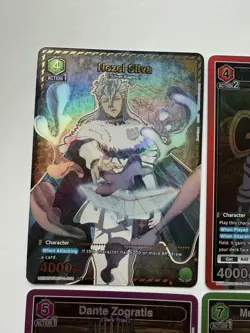 Union Arena Black Clover Nozel Silva / Nacht Faust / Card Lot Super Rares NM - Image 2