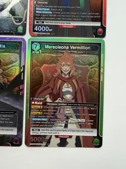 Union Arena Black Clover Nozel Silva / Nacht Faust / Card Lot Super Rares NM - Image 5