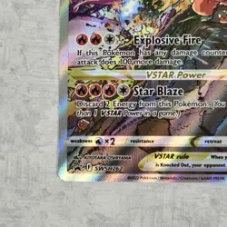 Charizard VSTAR SWSH262 Black Star Promo Holo Foil Sword & Shield Pokemon Card - Image 5