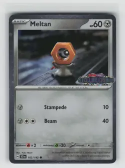 Meltan (Stellar Crown Stamped) Common Miscellaneous Cards & Products 102/142 NM - Image 1