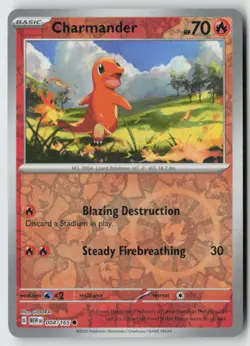 Charmander - (Reverse Cosmos Holo) (Costco Exclusive) 004/165 - Misc Cards - PTC - Image 1