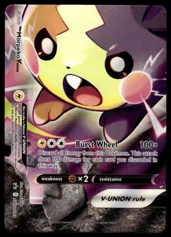Pokemon TCG SWSH: Sword & Shield Promo Cards #SWSH289 Morpeko V-Union Holo - Image 1