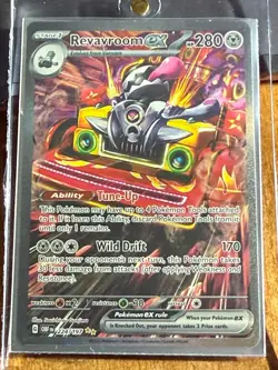 REVAROOM 2023 Pokemon Card EX Alt Art 224/197 Obsidian Flames - NEAR MINT! - Image 1