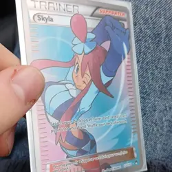 Pokemon Skyla Full Art Ultra Rare Trainer Card 122/122 Breakpoint Holo English - Image 2