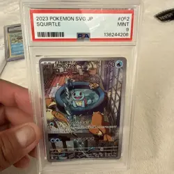 PSA 9 Squirtle 052/049 svG Special Deck Japanese Pokemon Card JY - Image 1