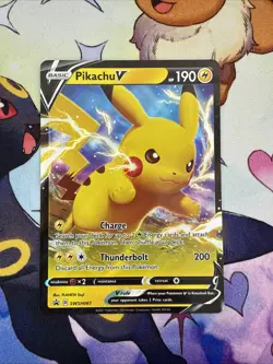 Pikachu V - SWSH061 - Black Star Promo - Pokemon Card - NM/M - Image 1