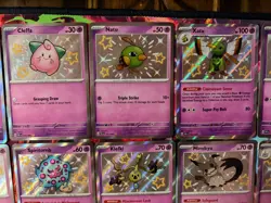 Pokemon Paldean Fates Lot of 21 Baby Shiny Psychic Cards - Image 3