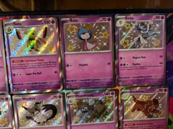 Pokemon Paldean Fates Lot of 21 Baby Shiny Psychic Cards - Image 4